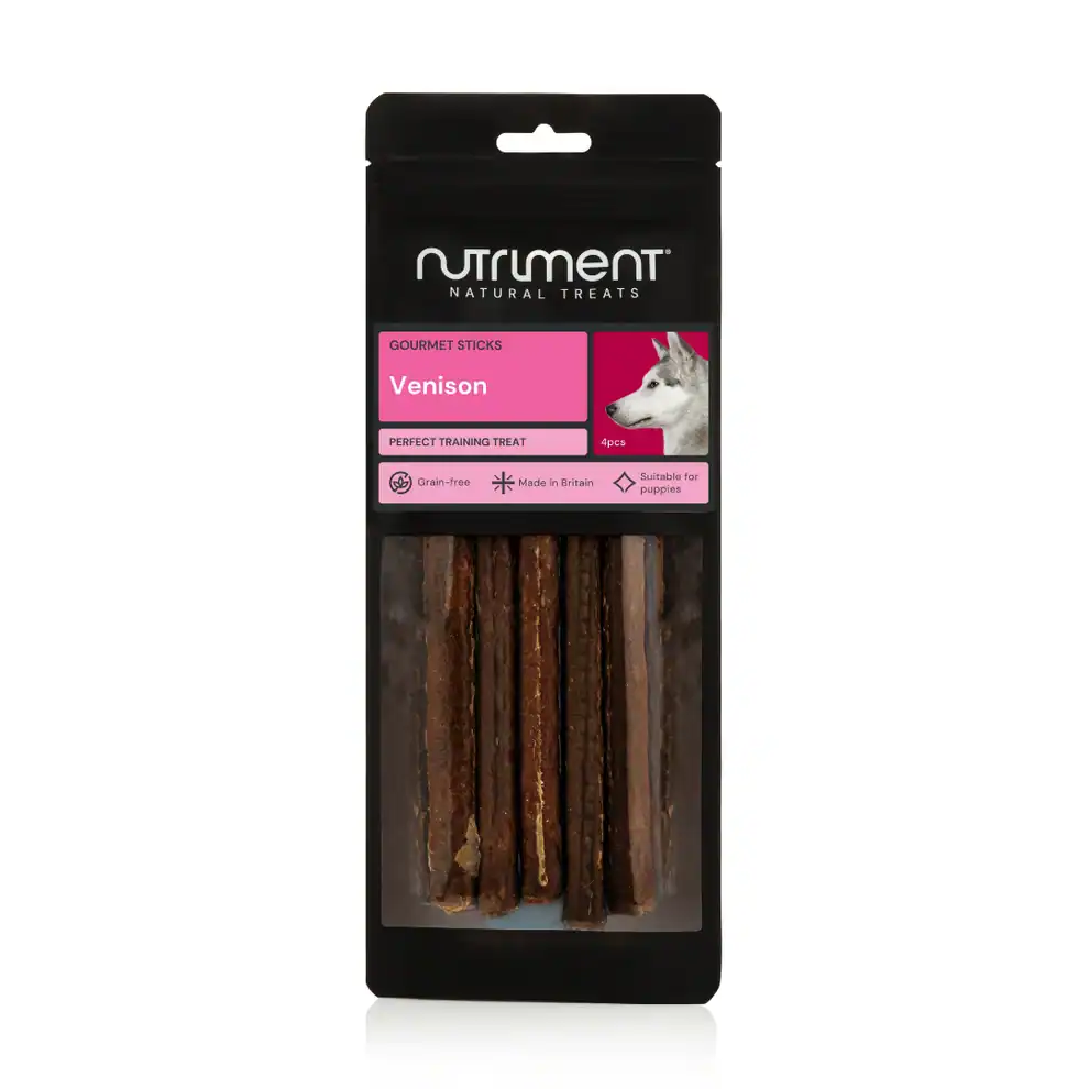 Nutriment Venison Gourmet Sticks x 4